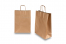 Sacs papier kraft avec anses rondes - bronze, 260 x 120 x 350 mm, 90 gr | Paysdesenveloppes.fr