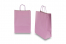 Sacs papier kraft avec anses rondes - lilas, 260 x 120 x 350 mm, 90 gr | Paysdesenveloppes.fr