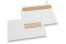 Enveloppes blanc cassé à fenêtre, 162 x 229 mm (C5), fenêtre à droite 40 x 110 mm, position de la fenêtre à 15 mm du droit et à 72 mm du bas, 90 gr. | Paysdesenveloppes.fr