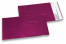 Enveloppes aluminium métallisées mat - bordeaux 114 x 162 mm | Paysdesenveloppes.fr