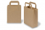 Sacs papier kraft avec anses plates  - marron, 180 x 80 x 220 mm | Paysdesenveloppes.fr