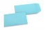 Pochettes en papier kraft couleur - Bleu ciel, 65 x 105 mm | Paysdesenveloppes.fr