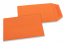 Pochettes en papier kraft couleur - Orange, 85 x 125 mm | Paysdesenveloppes.fr