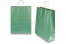 Sacs papier kraft avec anses rondes - vert métallisé, 320 x 120 x 410 mm, 100 gr | Paysdesenveloppes.fr