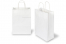 Sacs papier kraft avec anses rondes - blanc, 220 x 100 x 310 mm, 90 gr | Paysdesenveloppes.fr