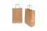 Sacs papier kraft avec anses rondes - bronze, 220 x 100 x 310 mm, 90 gr | Paysdesenveloppes.fr