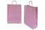 Sacs papier kraft avec anses rondes - lilas, 320 x 120 x 410 mm, 100 gr | Paysdesenveloppes.fr