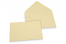 Enveloppes colorées pour cartes de voeux - camel, 114 x 162 mm | Paysdesenveloppes.fr