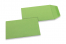 Pochettes en papier kraft couleur - Vert pomme, 65 x 105 mm | Paysdesenveloppes.fr