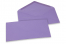 Enveloppes colorées pour cartes de voeux - violet, 110 x 220 mm | Paysdesenveloppes.fr