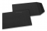 Pochettes en papier kraft couleur - Noir, 85 x 125 mm | Paysdesenveloppes.fr