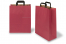 Sacs papier kraft avec anses plates - rouge, 320 x 140 x 420 mm | Paysdesenveloppes.fr