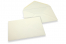 Enveloppes crème pour cartes de voeux - 156 x 220 mm | Paysdesenveloppes.fr