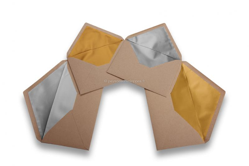 Acheter Mini enveloppes en papier Kraft vierges, 20 pièces