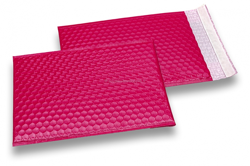 Hysen – Enveloppe Bulle étanche rose, sac de livraison à bulles en papier  Kraft pour cadeau, vente