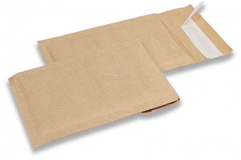 Enveloppes & Pochettes à bulles colorees papier kraft