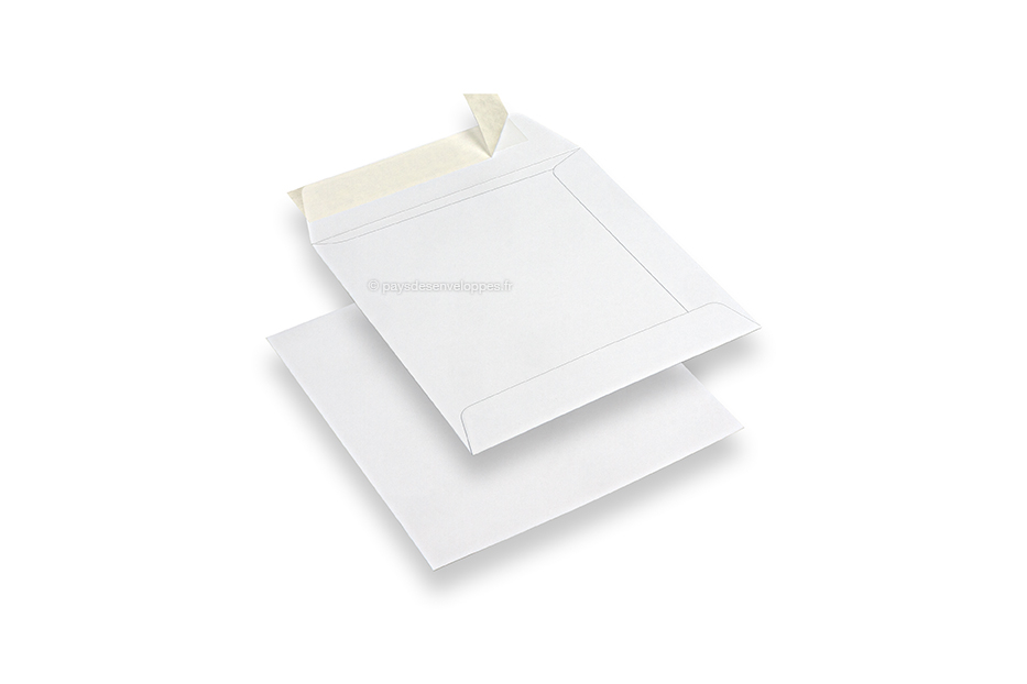 Enveloppes carrées - Blanc cassé - 16 x 16 cm - 50 pcs - Enveloppe