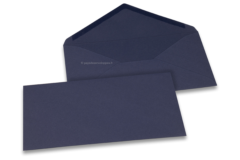 Enveloppes colorées - Bleu (Turquoise caraïbe)~110 x 220 mm (DL)