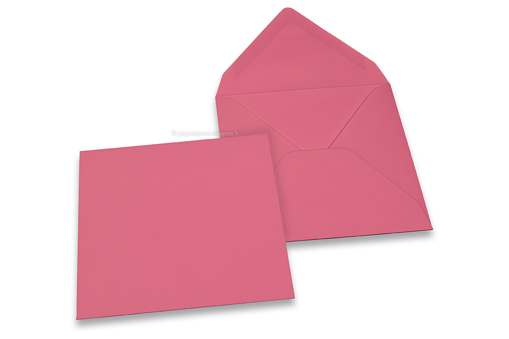Enveloppe carrée  Enveloppe carrée, Enveloppe, Rose en papier