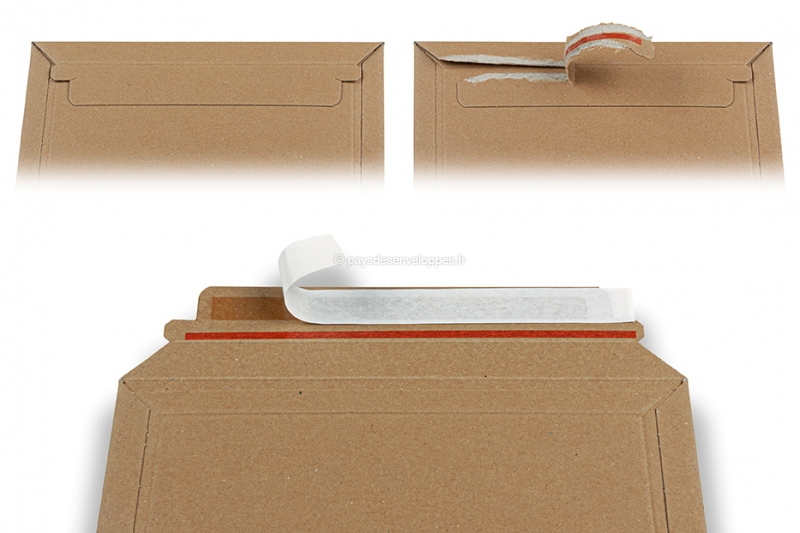 Enveloppes dos carton marron A3 - C3 320 x 430mm