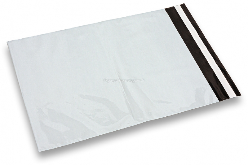Pochette plastique opaque à soufflet de fond - Enveloppes, pochettes et  papier bulle - Cenpac