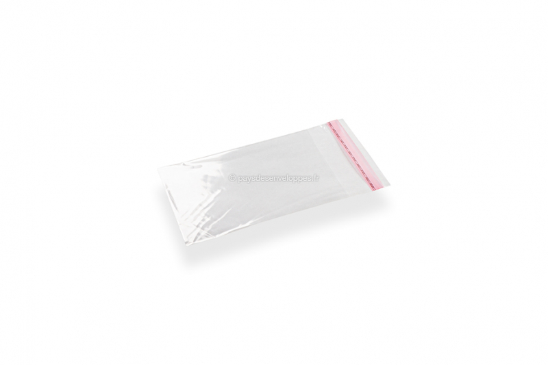 Lot de 100 pochettes en cellophane pour cartes - Disponibles dans toutes  les tailles A4, A5, A3 - Pochettes transparentes auto-adhésives en  plastique